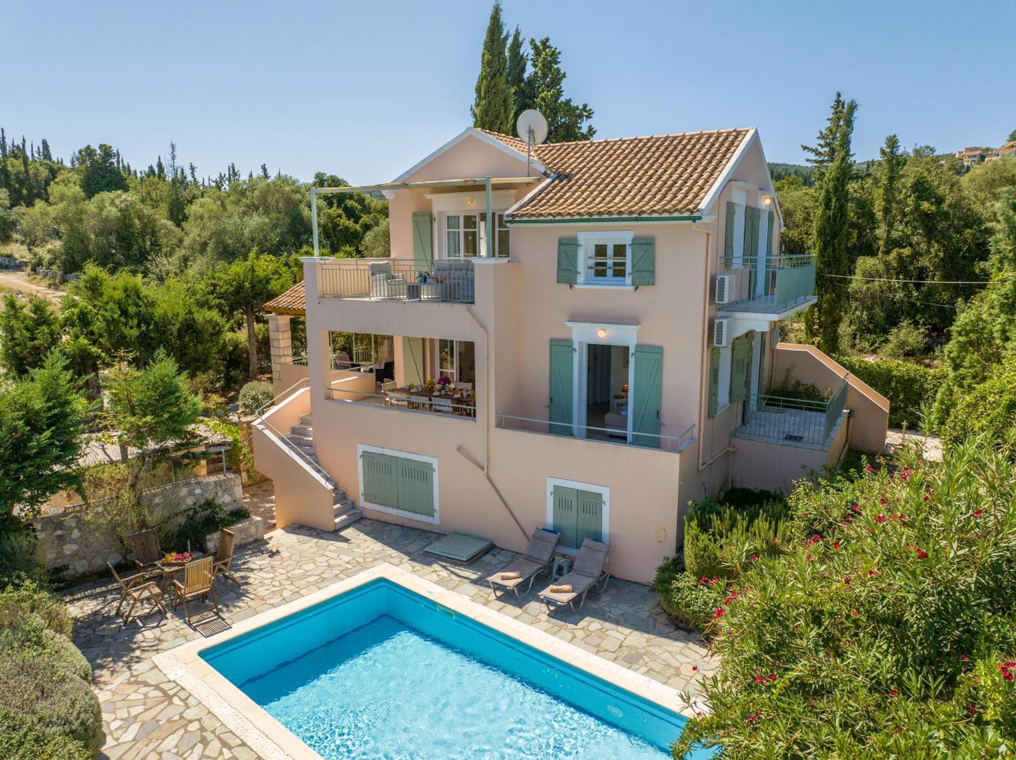 Villa Garden House, Up To 8Px 1Km From Fiskardo Tselendáta Exterior foto